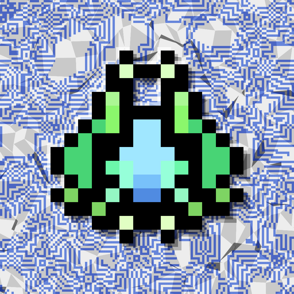 Pixel Spaceships Solos #48 static NFT preview