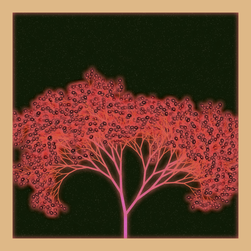 Souvenir d'un arbre merveilleux #66 static NFT preview