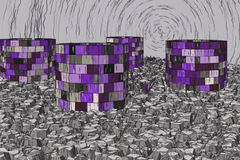 Ruins #160 static NFT preview