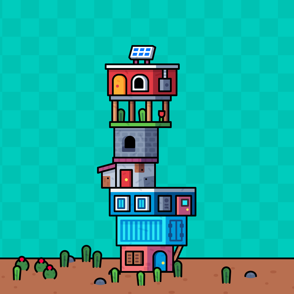 Towerverse #166 static token preview