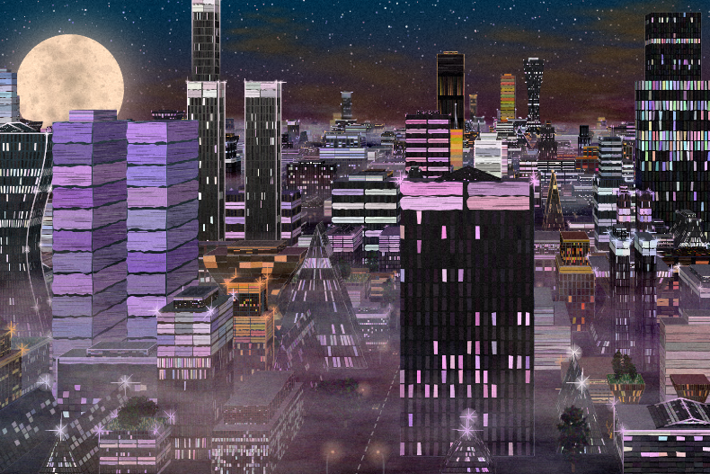 Luminocity #297 static NFT preview