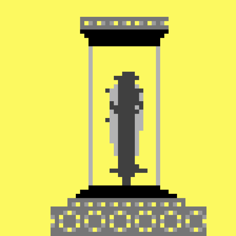 aLIEN IN THE MUSEUM #6 static token preview