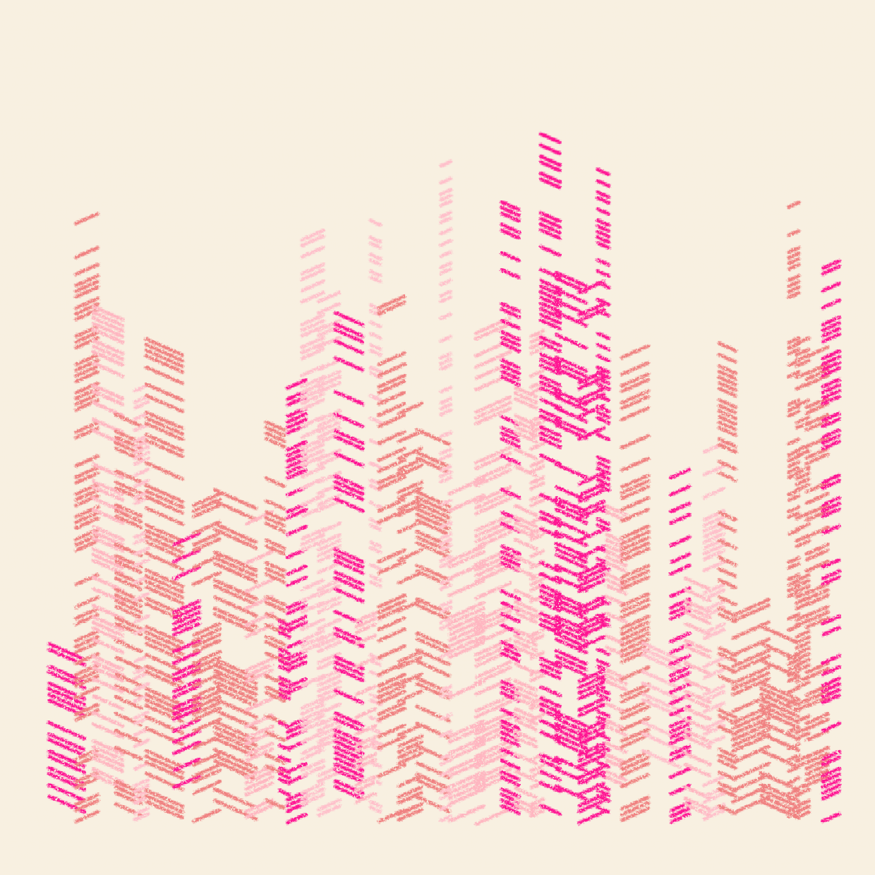 Utopian Skyline #63 static NFT preview