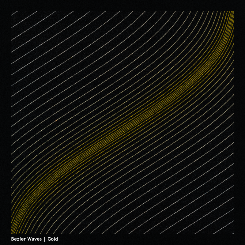 Bezier Waves #31 static token preview
