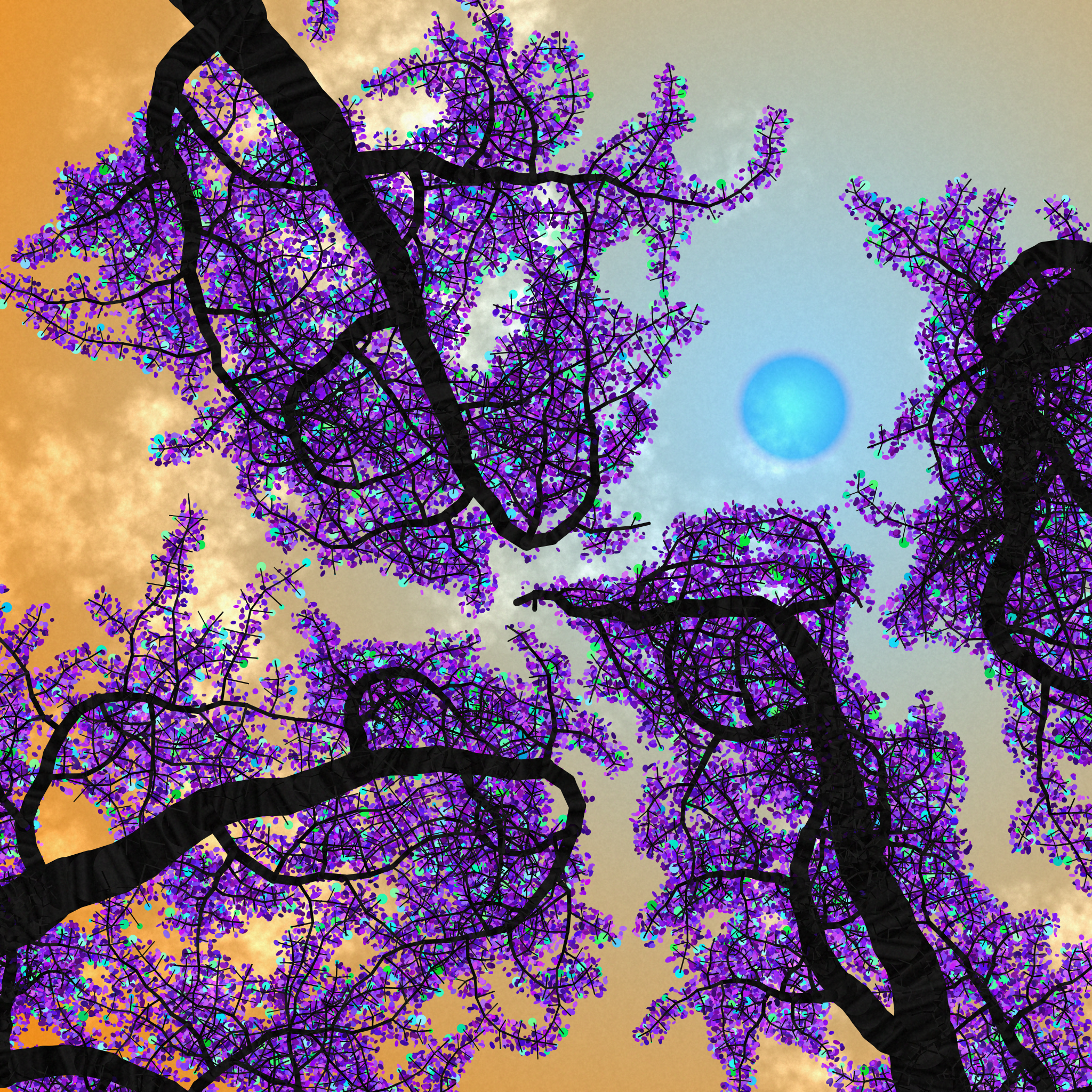 Tree Skyness #134 static NFT preview