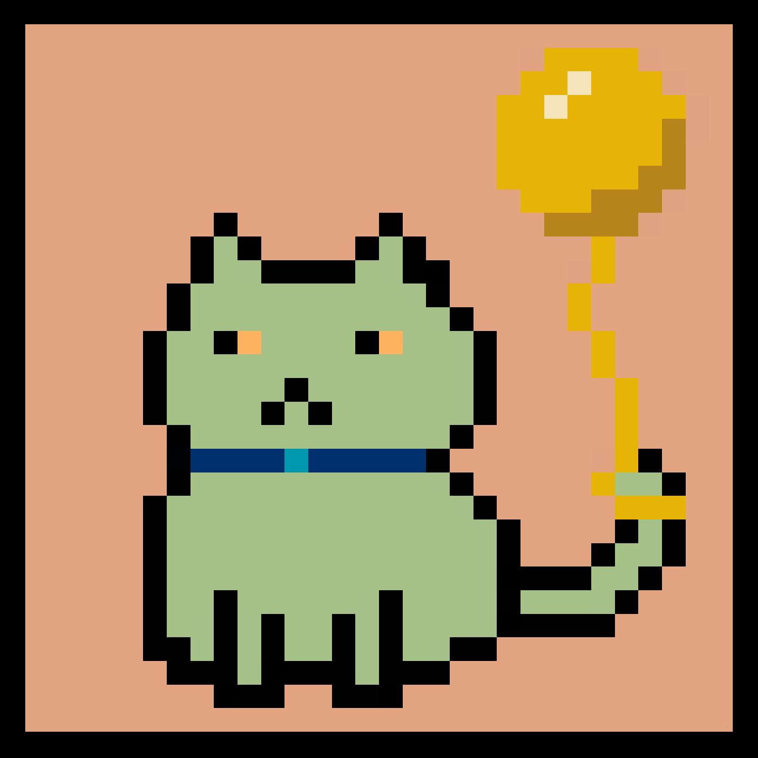 Lazy Kitties #1100 static token preview