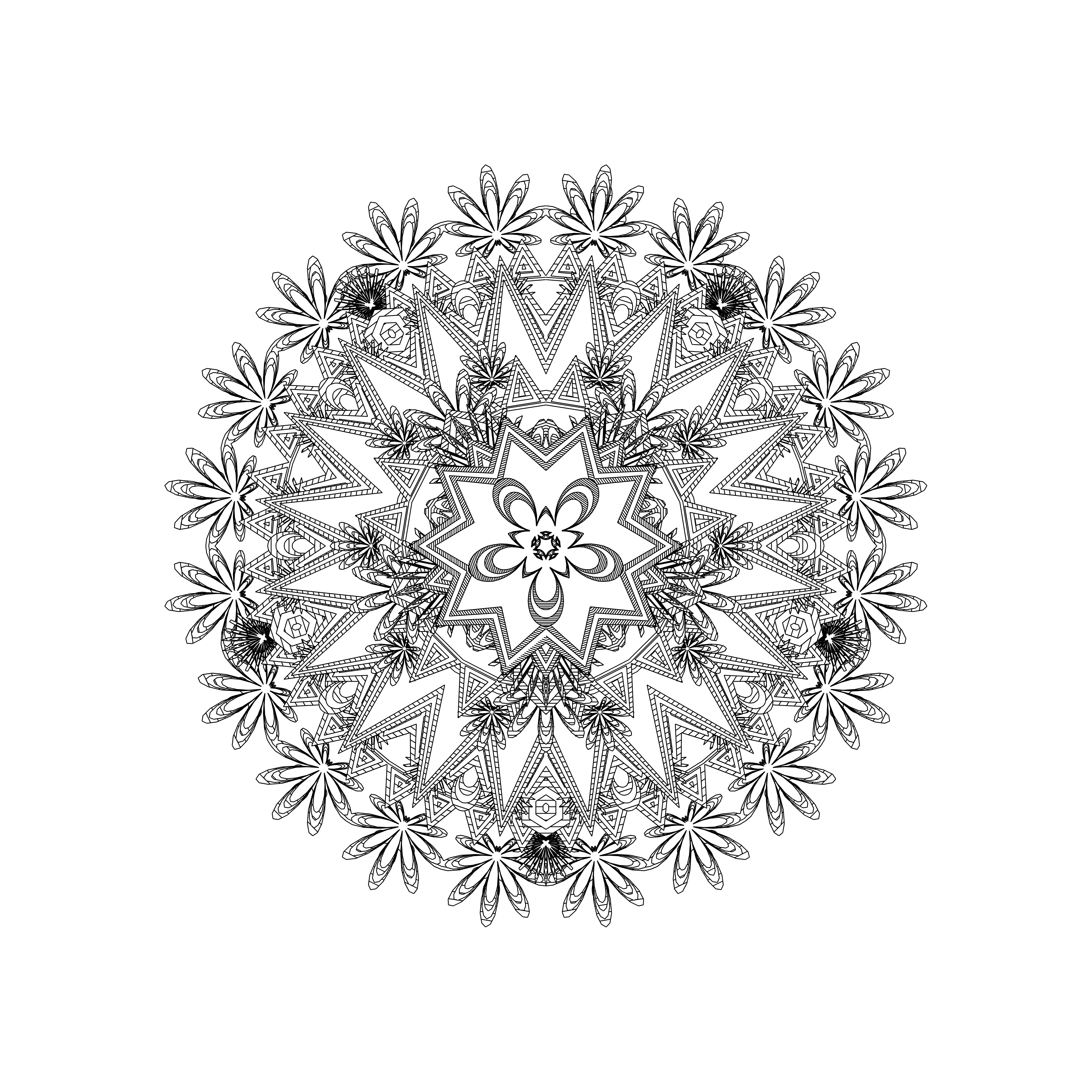 LL21 Mandala #101 static NFT preview