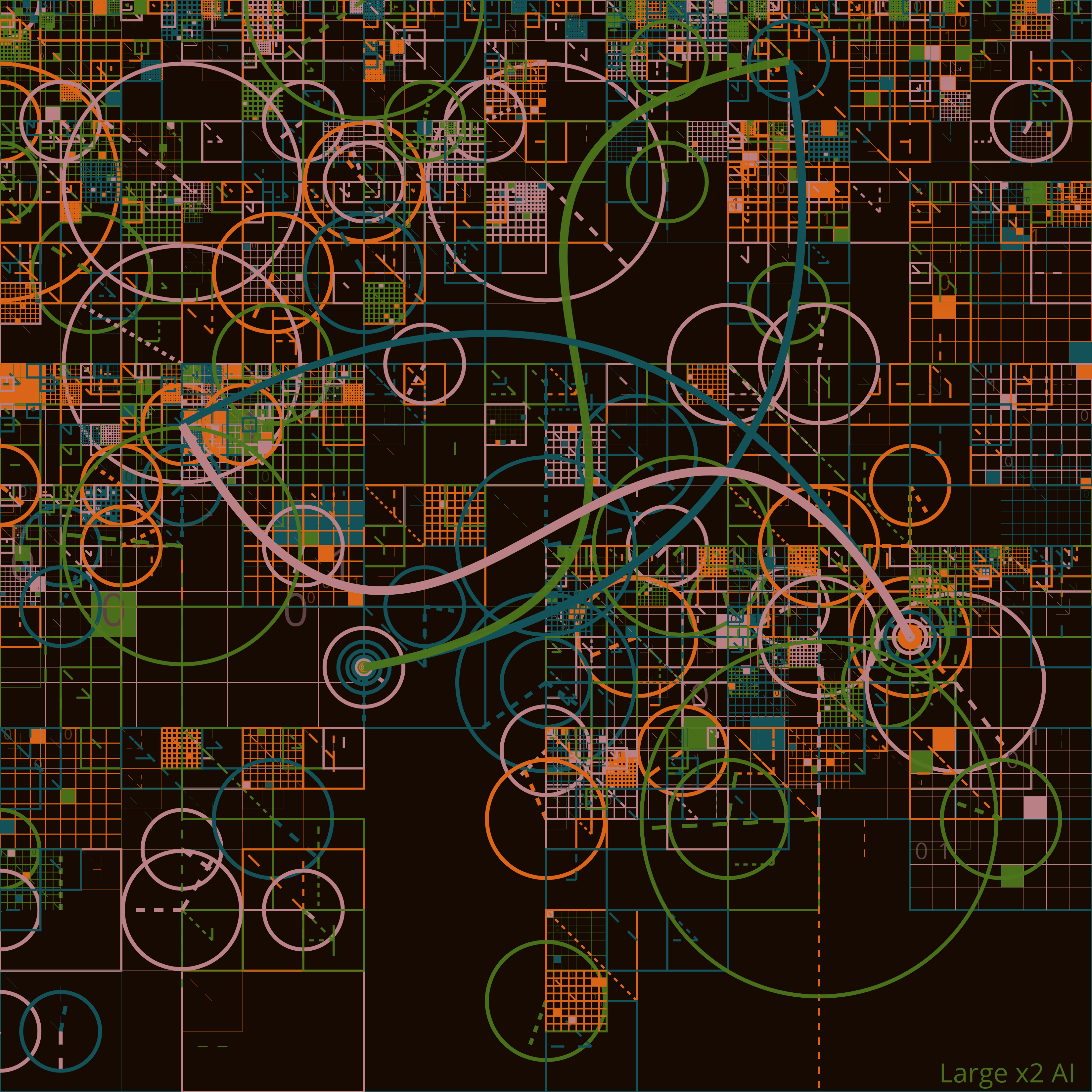 AI Brain Scheme #146 static NFT preview