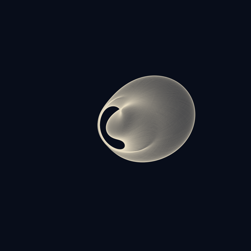 Le Blob Moiré #117 static token preview