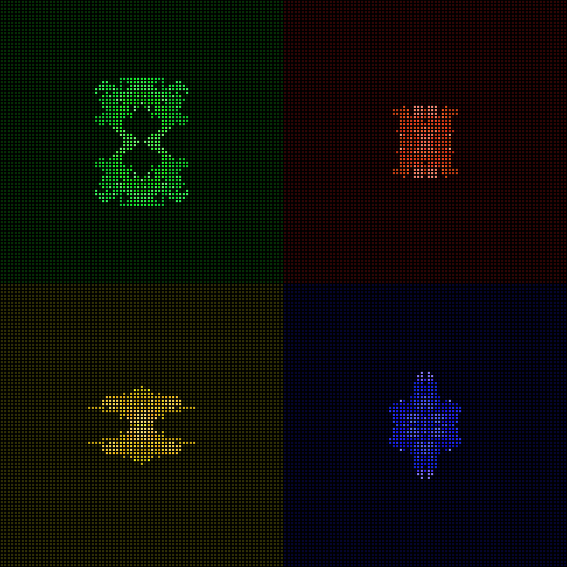 Dither Creatures 2x2 #84 static token preview