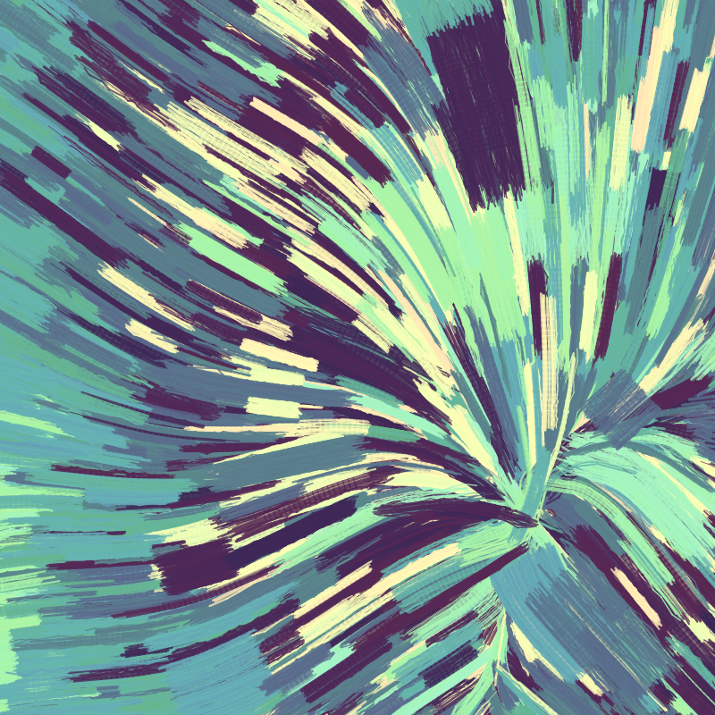 Abstract Attractorism #204 static NFT preview