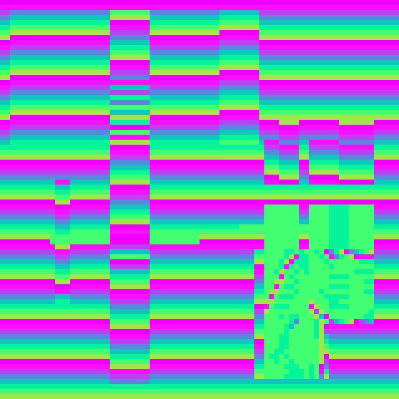 Mosaic #866 static NFT preview