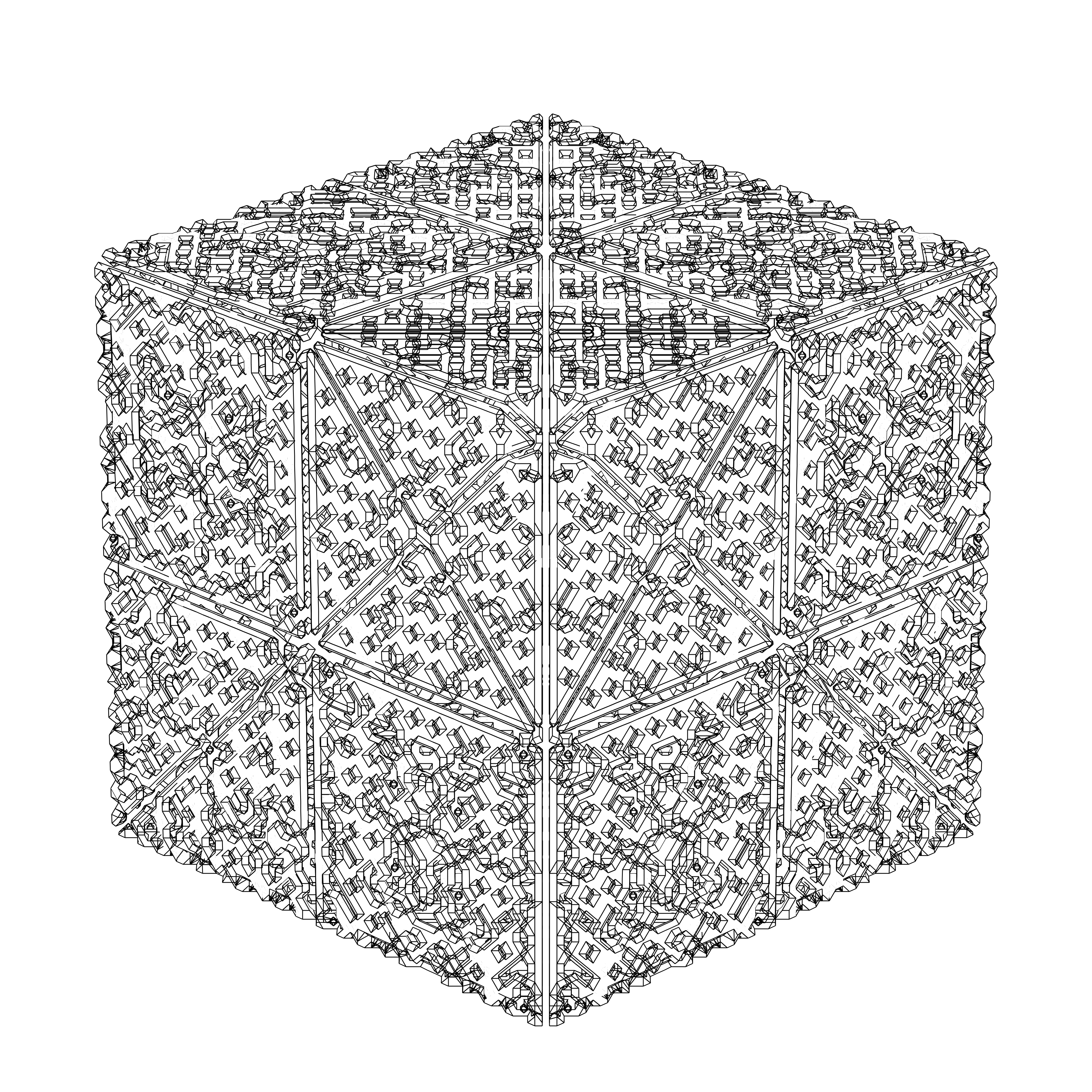 LL21 Alien Art Cube #685 static NFT preview