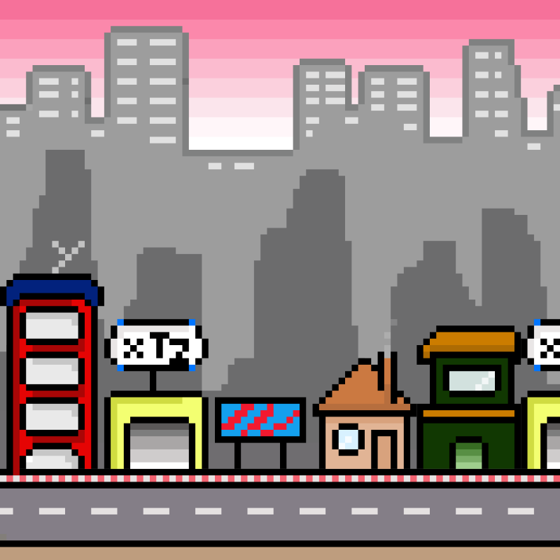 Lucas's City #42 static NFT preview