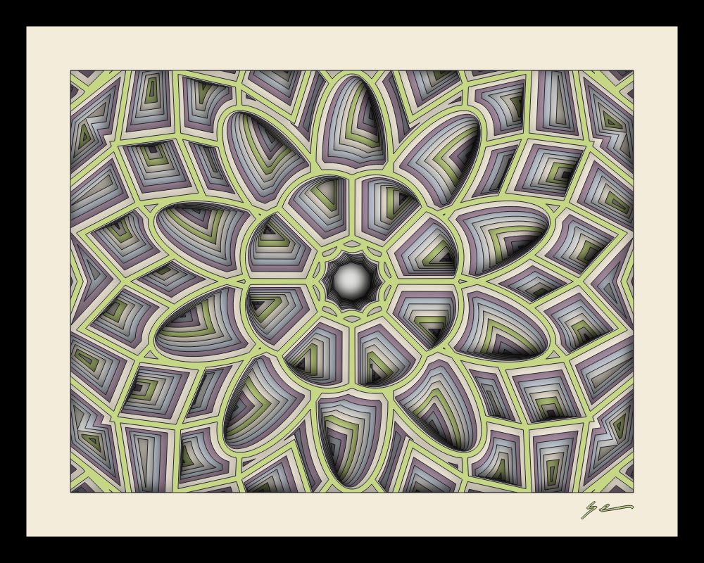 fx(mandala) #149 static NFT preview