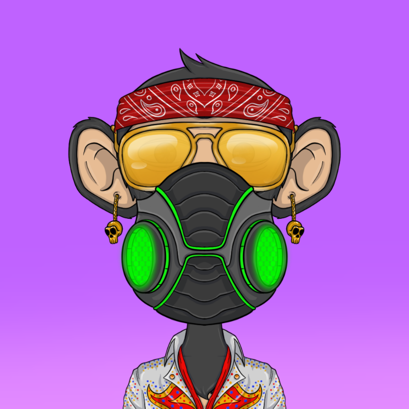 chimpantez #904 static token preview