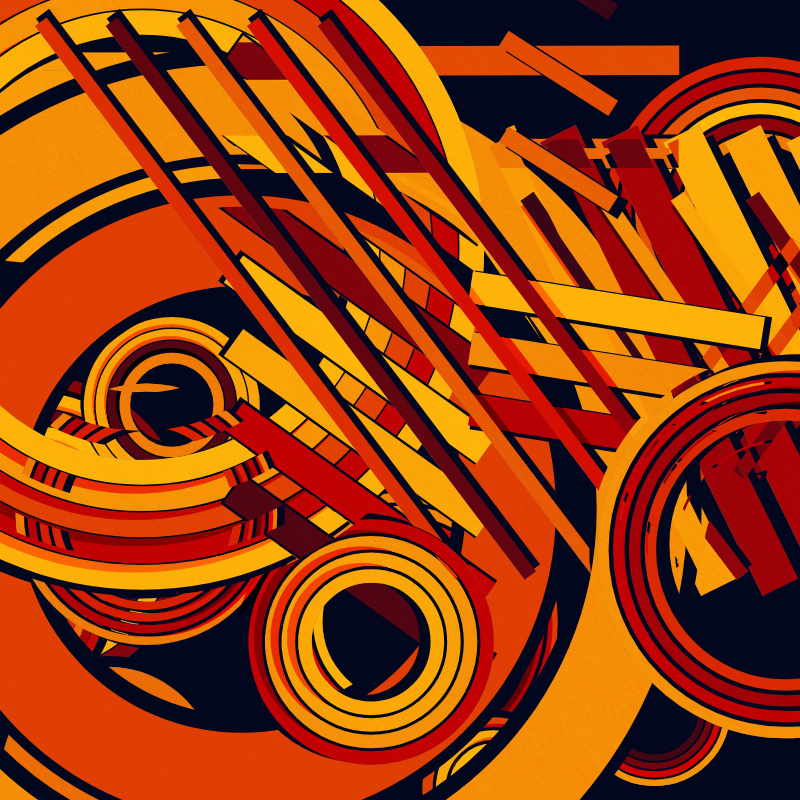 Entangled Layers #50 static NFT preview