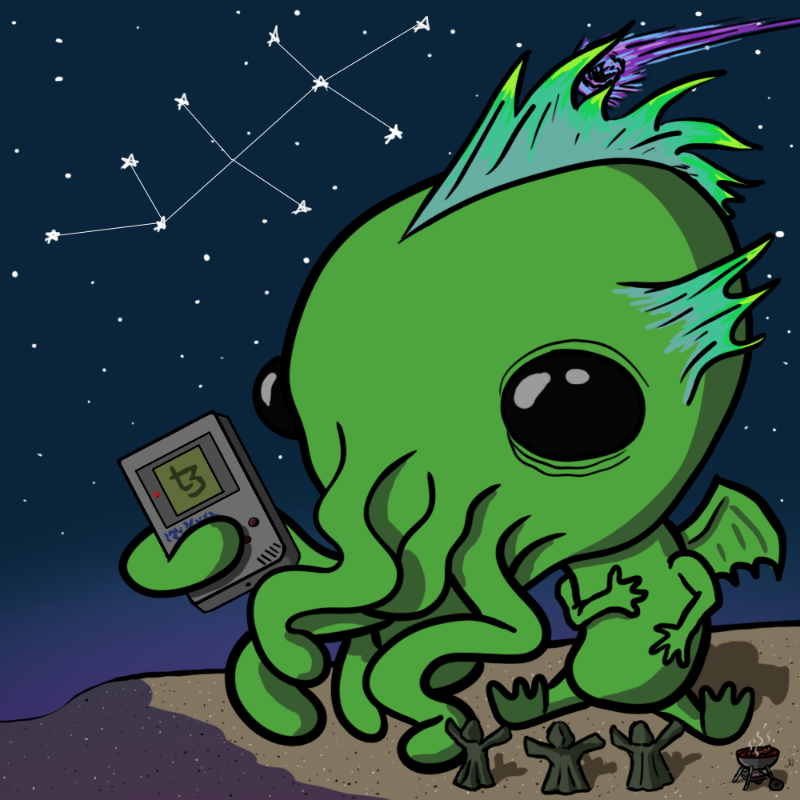 Chibi-thulhu #422 static token preview