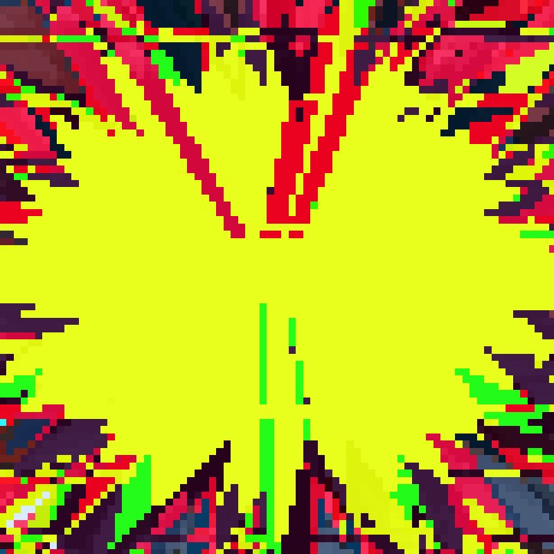 Psychedelic Pixels #16 static token preview