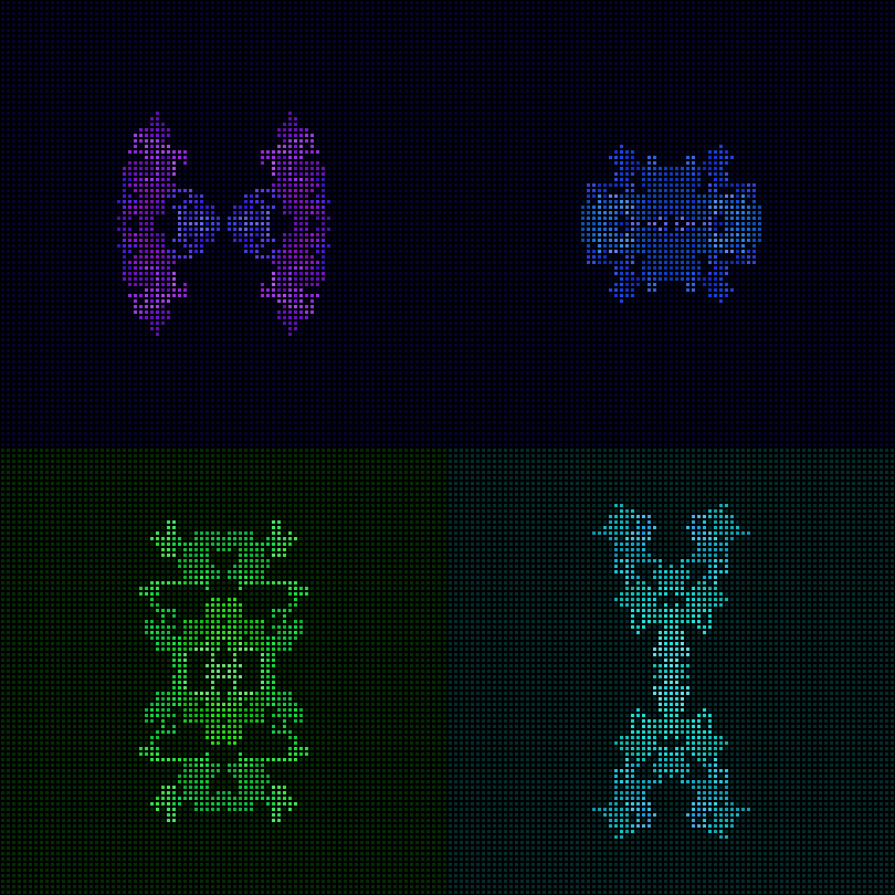 Dither Creatures 2x2 #11 static token preview