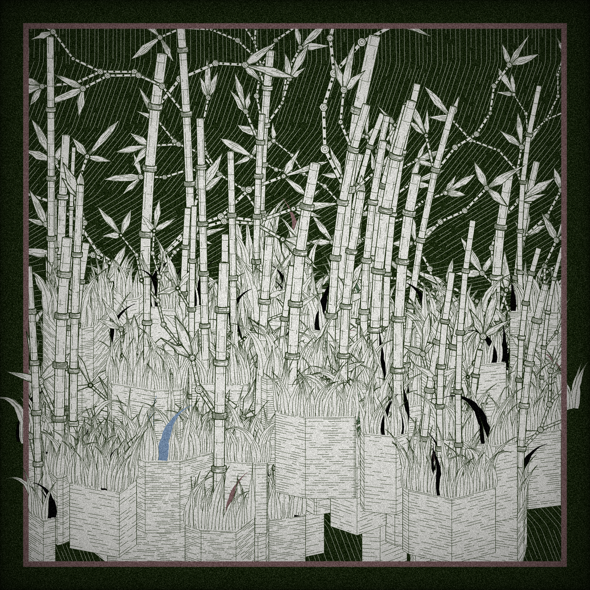 Mecha-Bamboo #266 static NFT preview