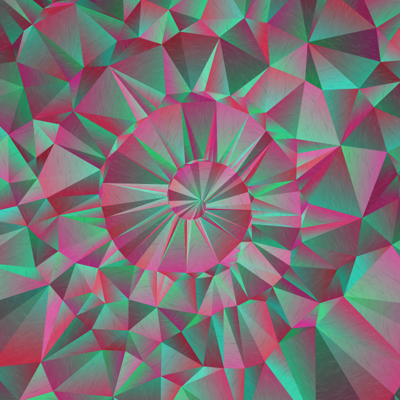 Delaunay Spiral #3 static NFT preview