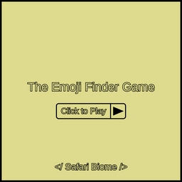 The Emoji Finder Game 🔎 project preview