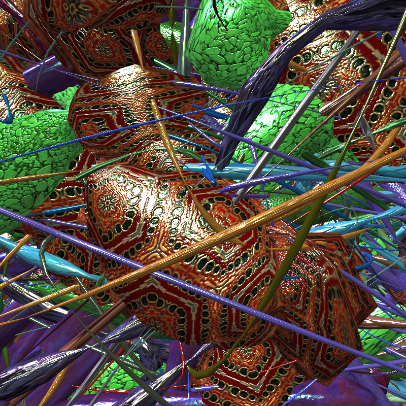 Prismatic Thickets #326 static token preview