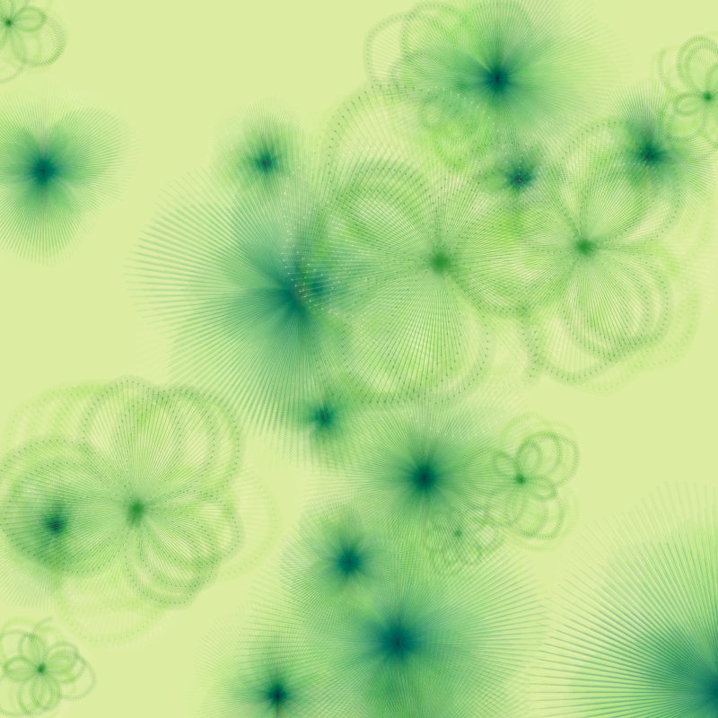 Fairy flower pattern #78 static NFT preview