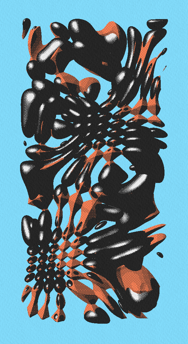 ferrofluid #87 static NFT preview