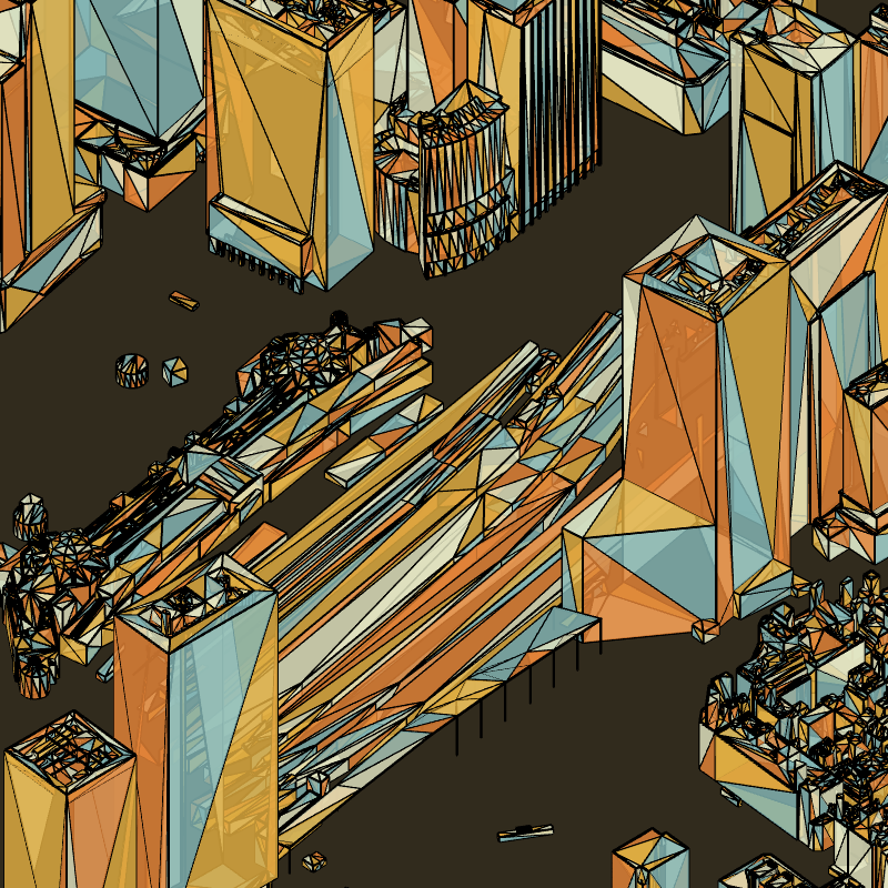 City Fragments: Tokyo Marunouchi #94 static NFT preview