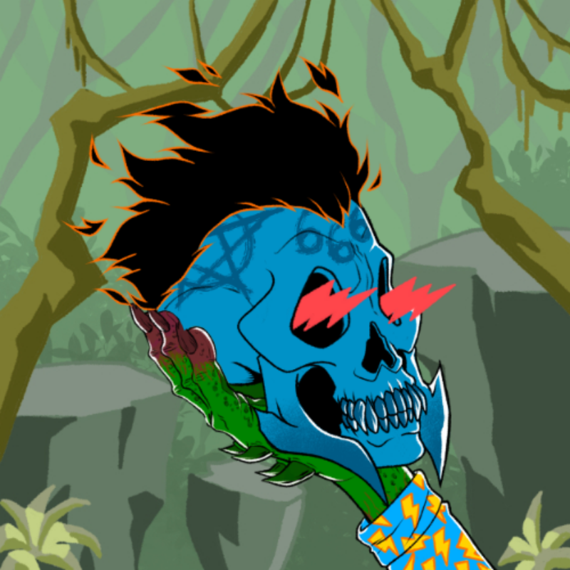 TezSkulliez #12 static token preview