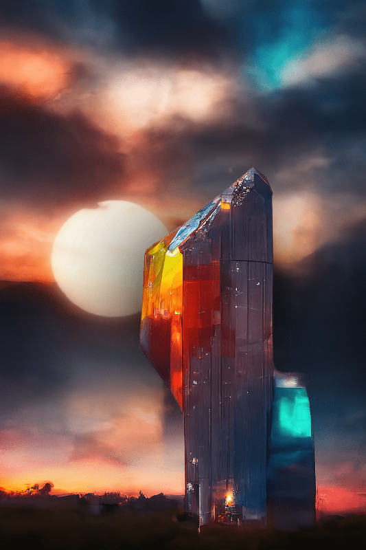 Prismatic Solitude #58 static token preview