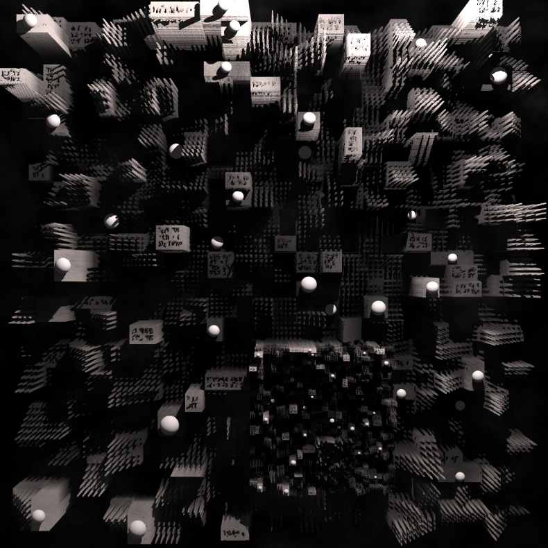 Recursive Ruins #167 static NFT preview