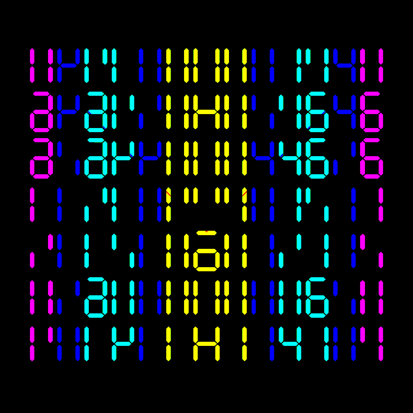 Digits #344 static NFT preview