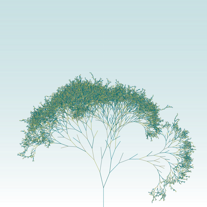Hash Branches #142 static NFT preview