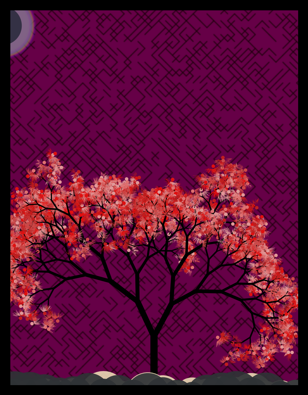 Lonely Tree #78 static NFT preview