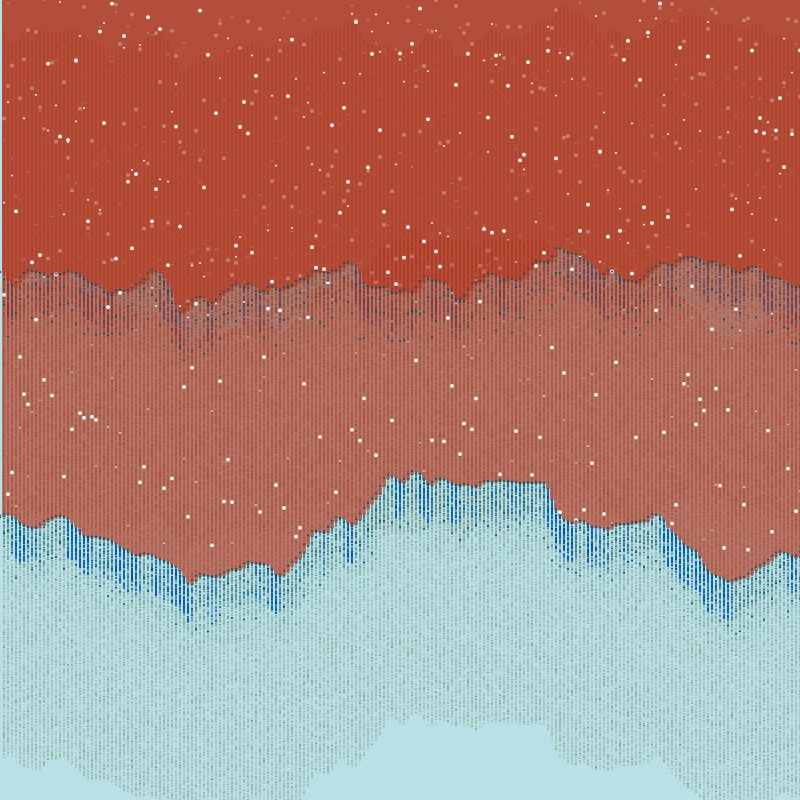 Glitched Mountains GT #174 static token preview