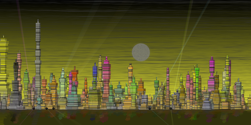 Fictional Cityscapes #87 static token preview