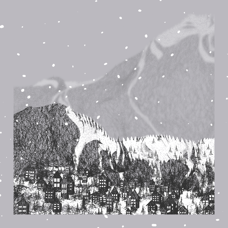 White Mountain Winter #135 static NFT preview