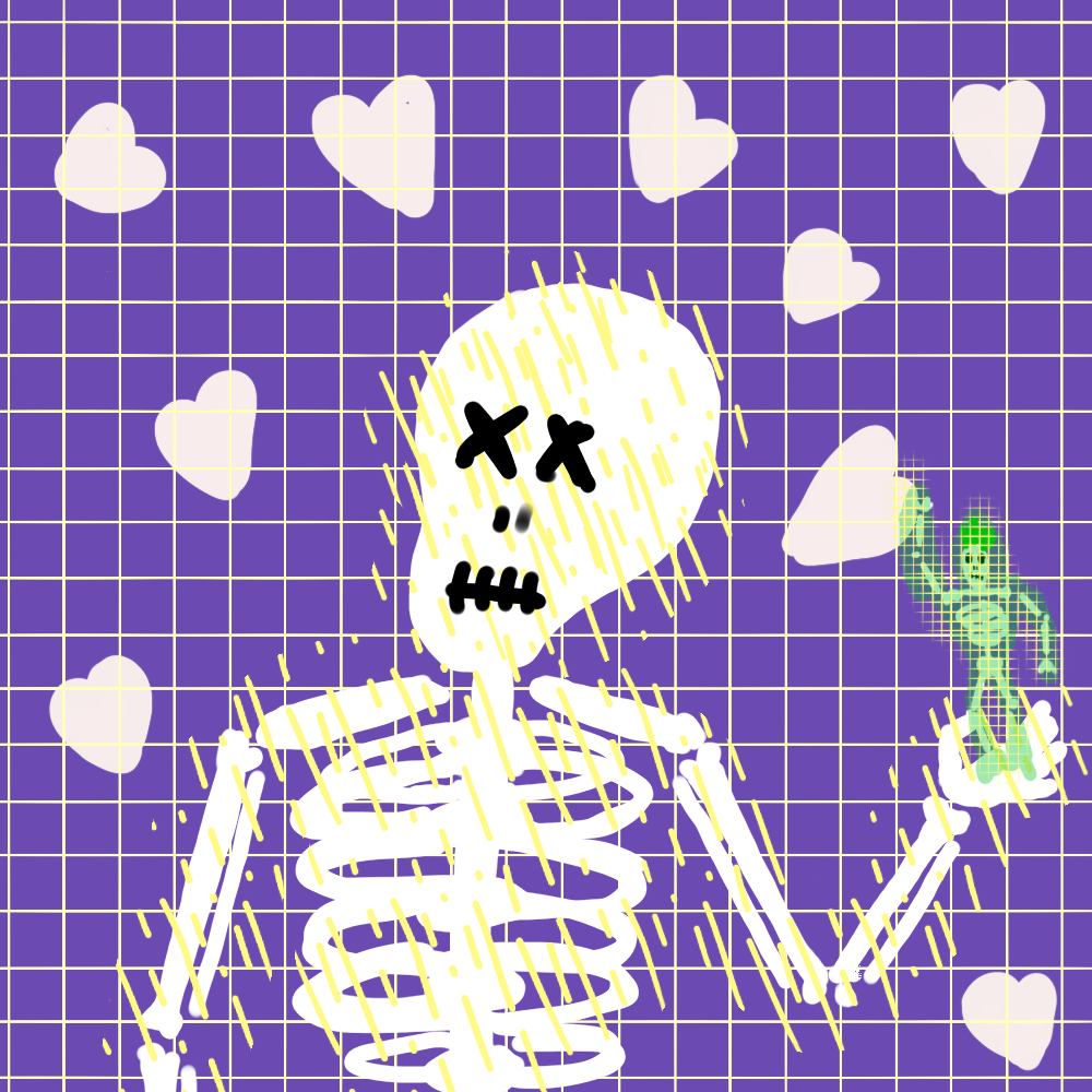 LOW EFFORT SKULLETTI #326 static token preview