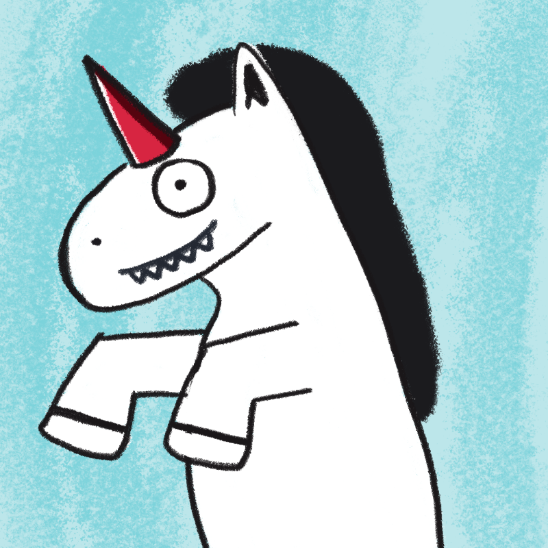 Peculiar unicornos #131 static token preview