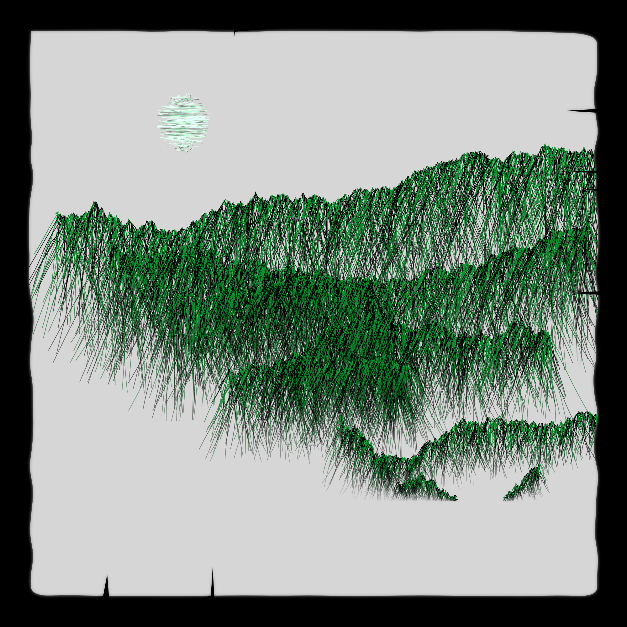 Misty Mountains #65 static NFT preview