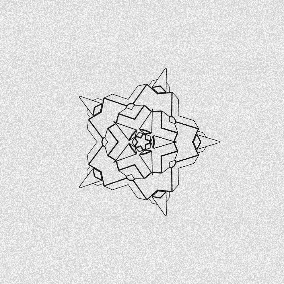 Monochrome Kaleido #148 static token preview