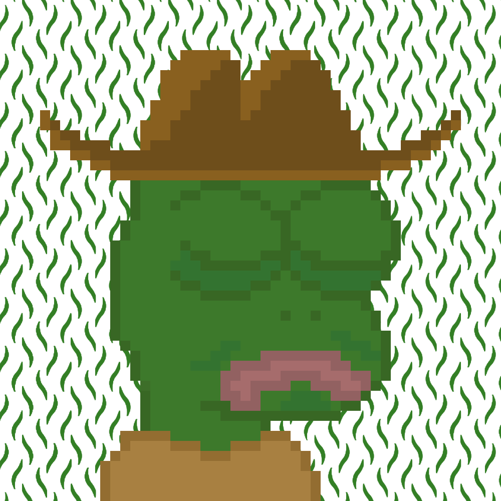 LITTLE PEPE CLUB (fxhash 1.0 batch) #25 static token preview