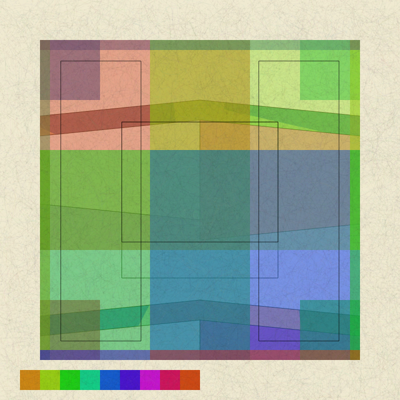 Polychromatic #241 static NFT preview