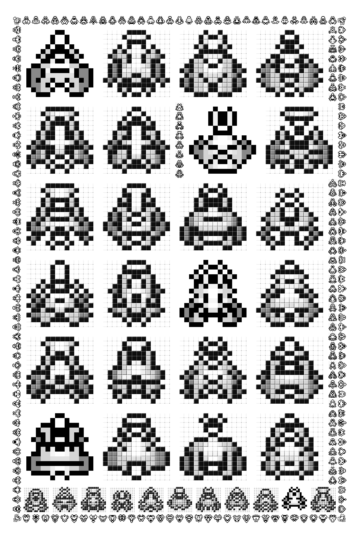 Pixel Spaceships #116 static token preview