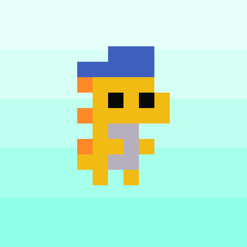 Coded Tiny Dinos #401 static token preview