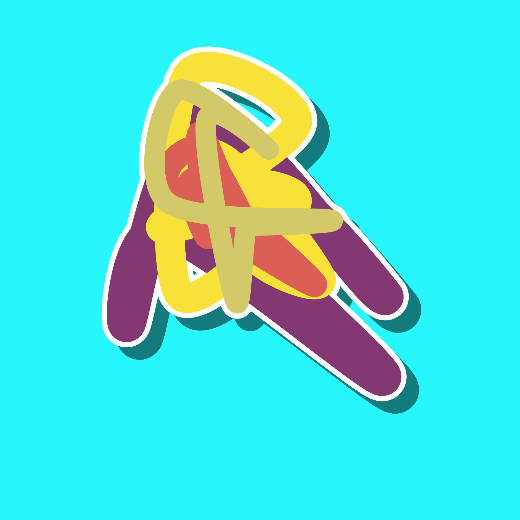 Generative Gestural Abstraction 1 #14 static token preview