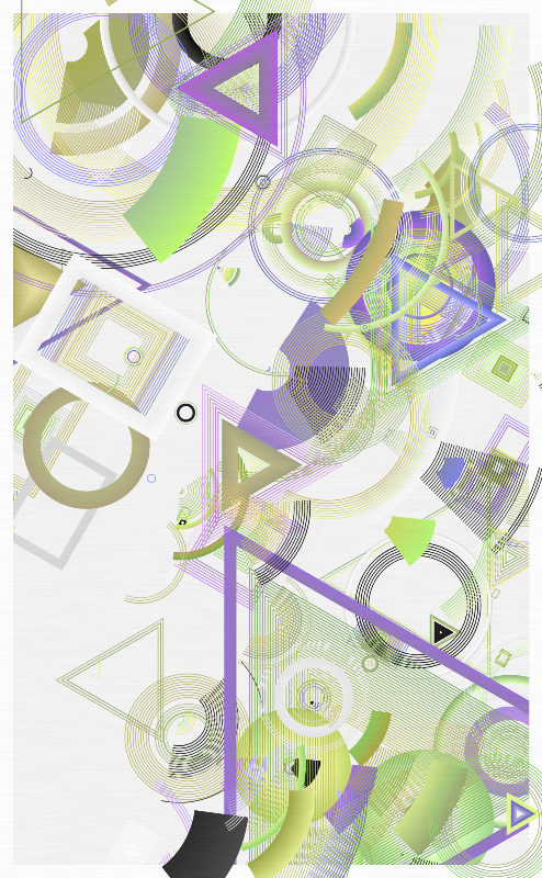 Random and Shapes #31 static NFT preview